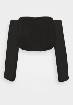 Bluse - black