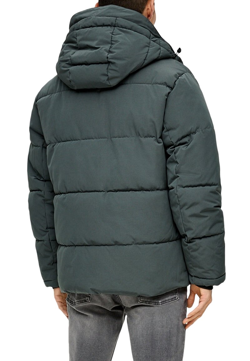 Chaqueta S.Oliver Para Hombre - Exterior, Capucha Extraíble, Acolchada Ligera