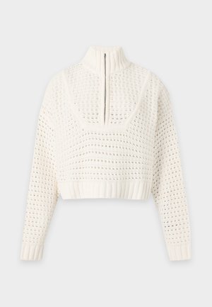 STAUD, CROPPED HAMPTON - Maglione - ivory