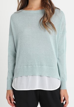 Strickpullover - light blue