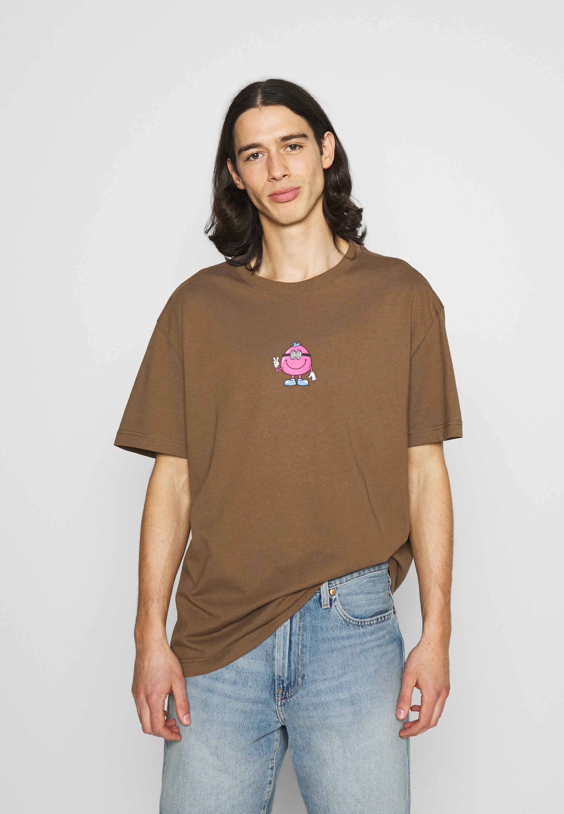 Weekday OVERSIZED PRINTED - T-shirt 