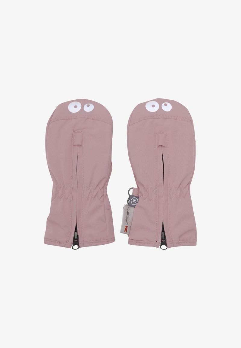 Color Kids WITH ZIPPER - Moufles - woodrose