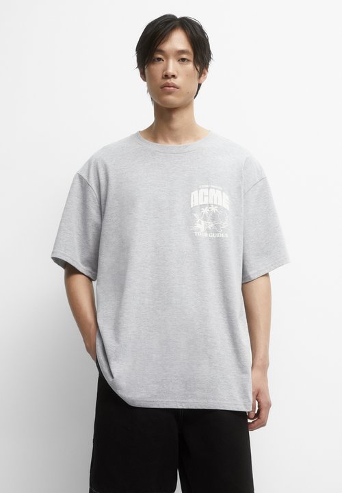 PULL&BEAR XDYE SLOGAN Tshirt imprimé green/vert ZALANDO.BE