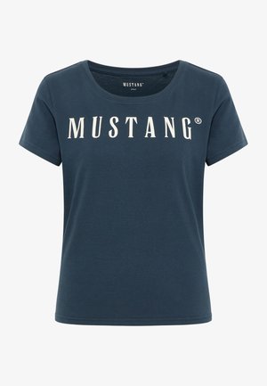 Mustang, Tričko s potlačou - blau