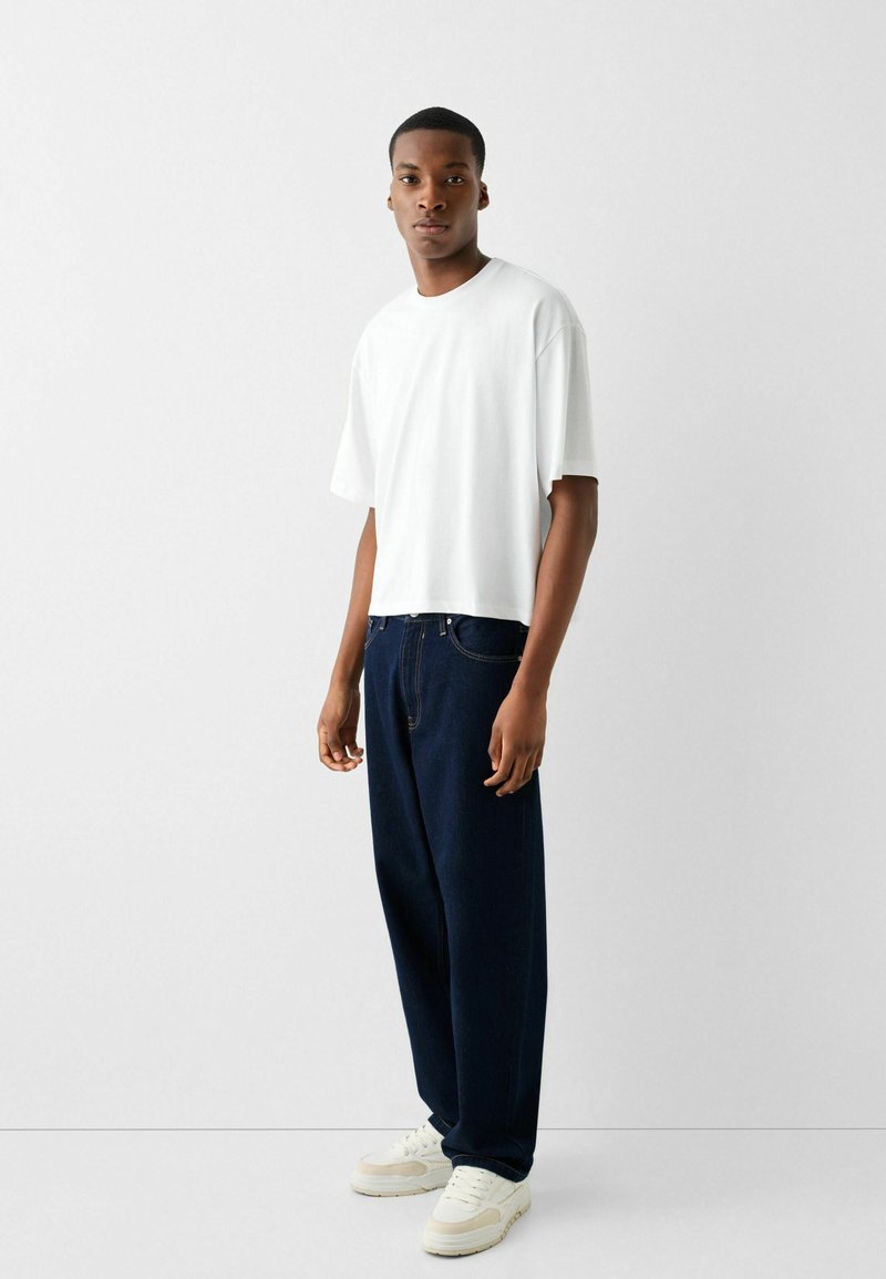 Bershka Jeans baggy blu reale