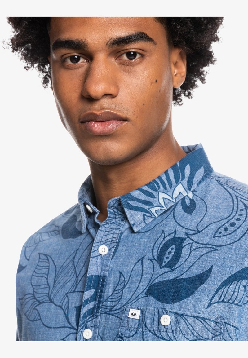 Herren Freizeithemden | Quiksilver GROVELER Hemd faded denim groveler/blau - DK75629 Herren Freizeithemden | Quiksilver GROVELER Hemd faded denim groveler/blau - DK75629