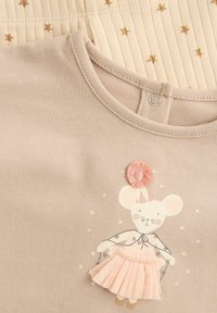 Next SET - REGULAR FIT - Legging - chocolate brown ballerina mouse