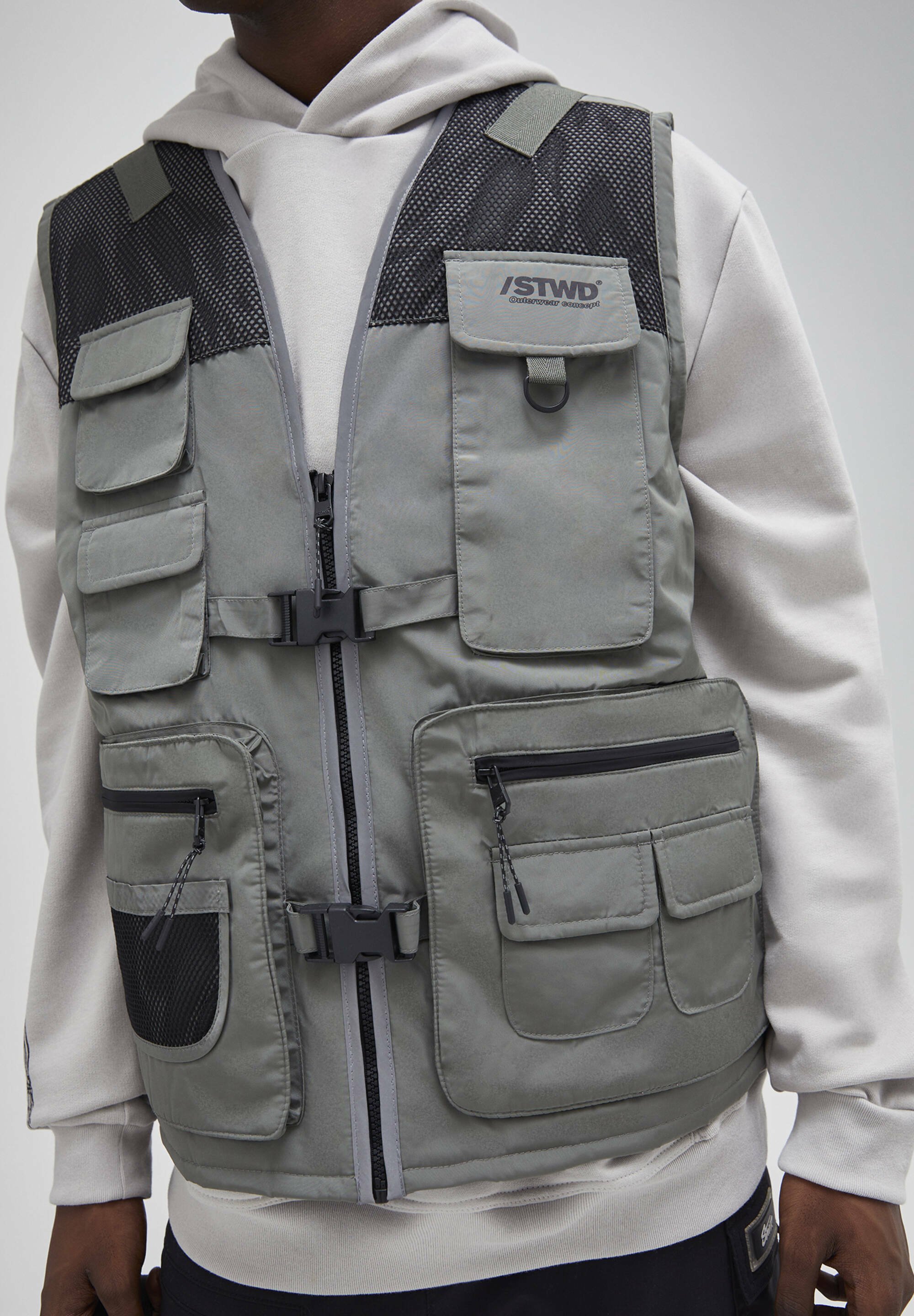 pull and bear veste sans manche