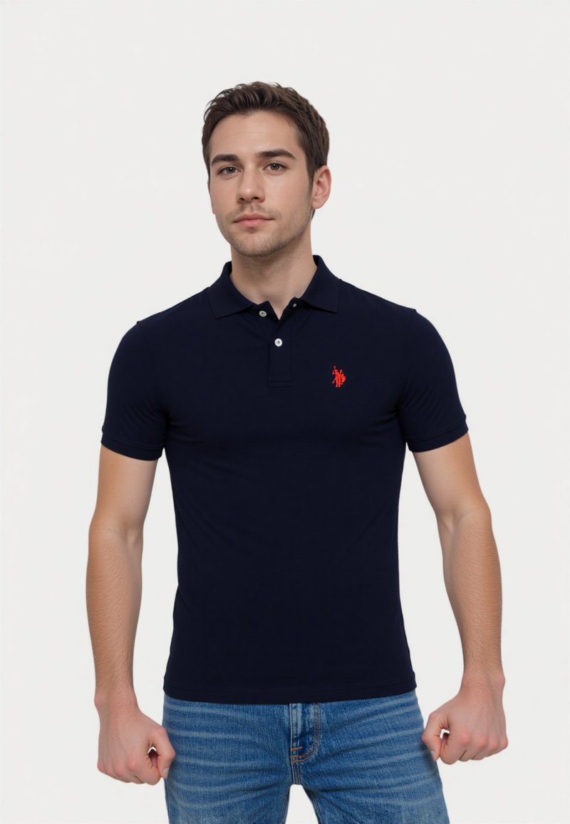 U.S. Polo Assn. - SHORTSLEEVE - Polo shirt - schwarz, Enlarge
