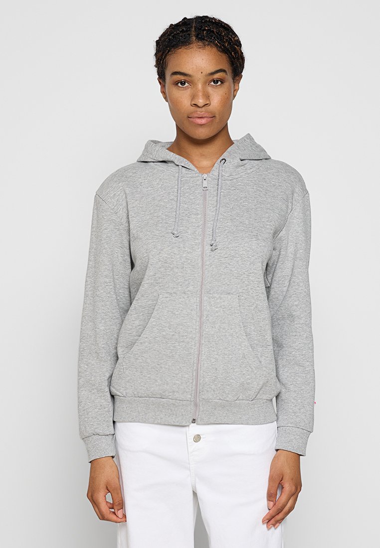 Brave Soul Sweater met rits grijs Brave Soul Sweater met rits grijs