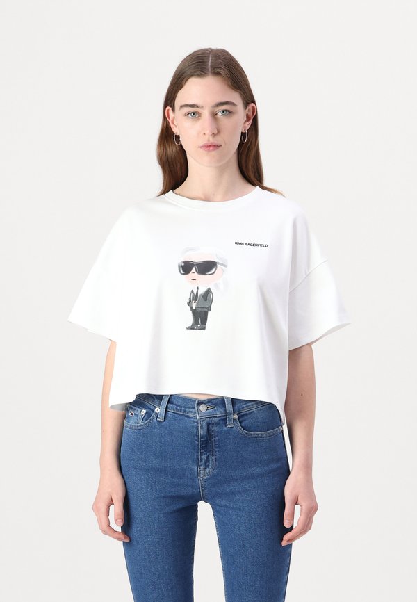IKON AQUARELLE BOXY - Print T-shirt