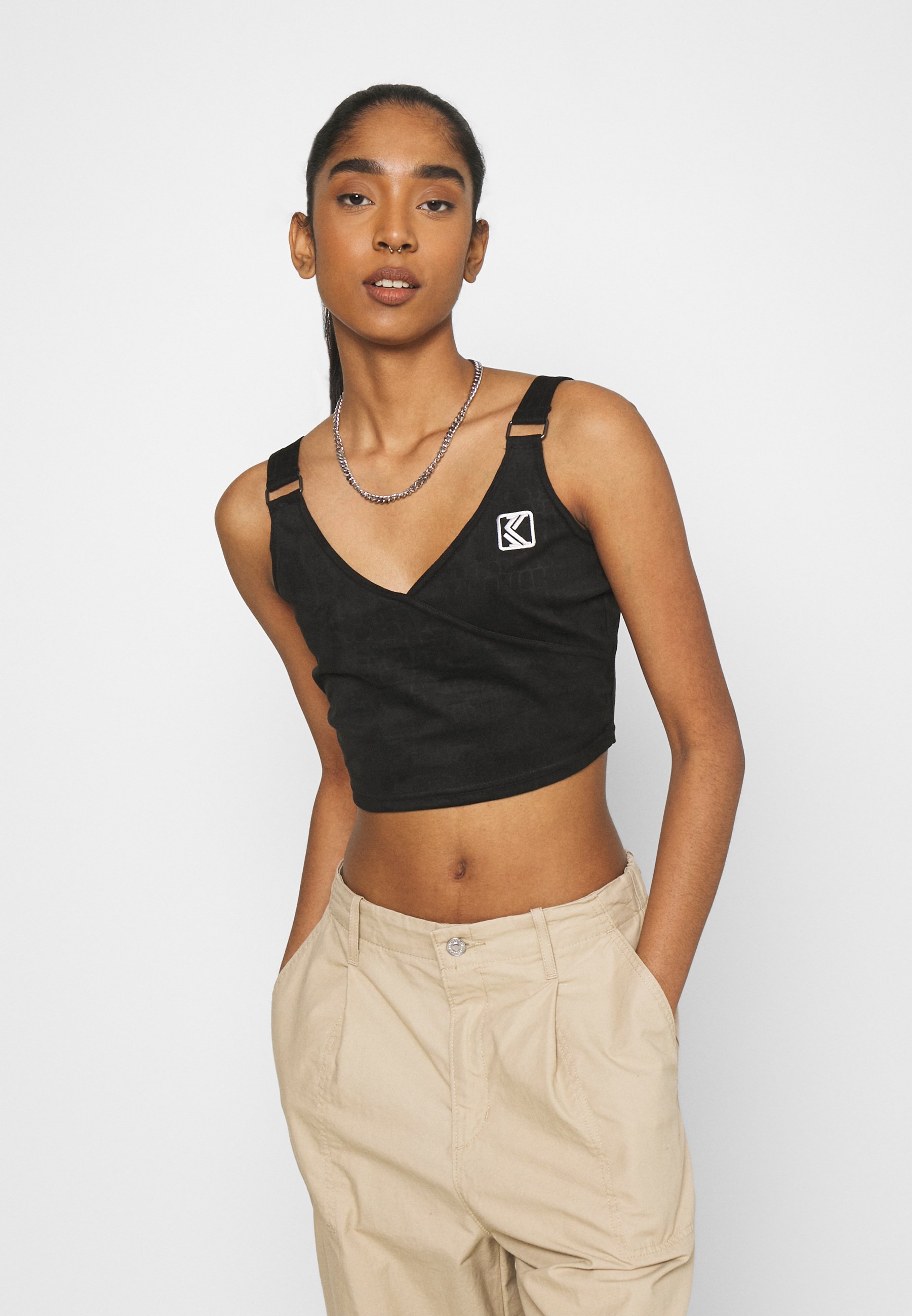 crop top karl kani 