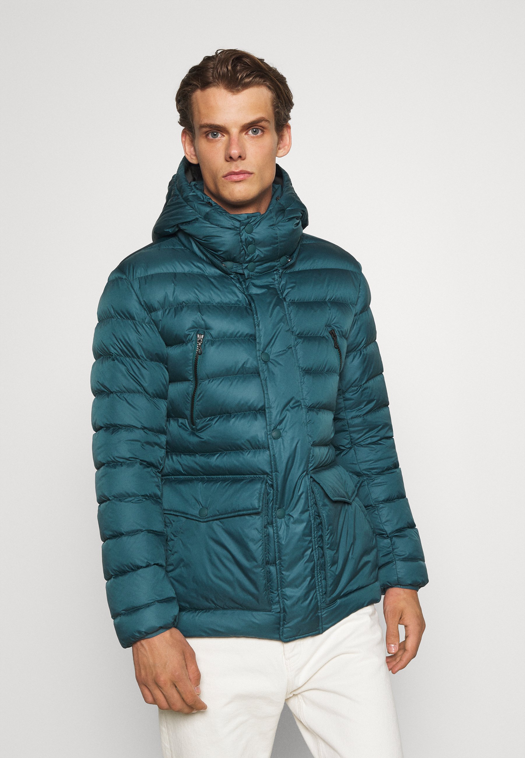 MENS JACKETS - Daunenjacke - green MENS JACKETS - Daunenjacke - green