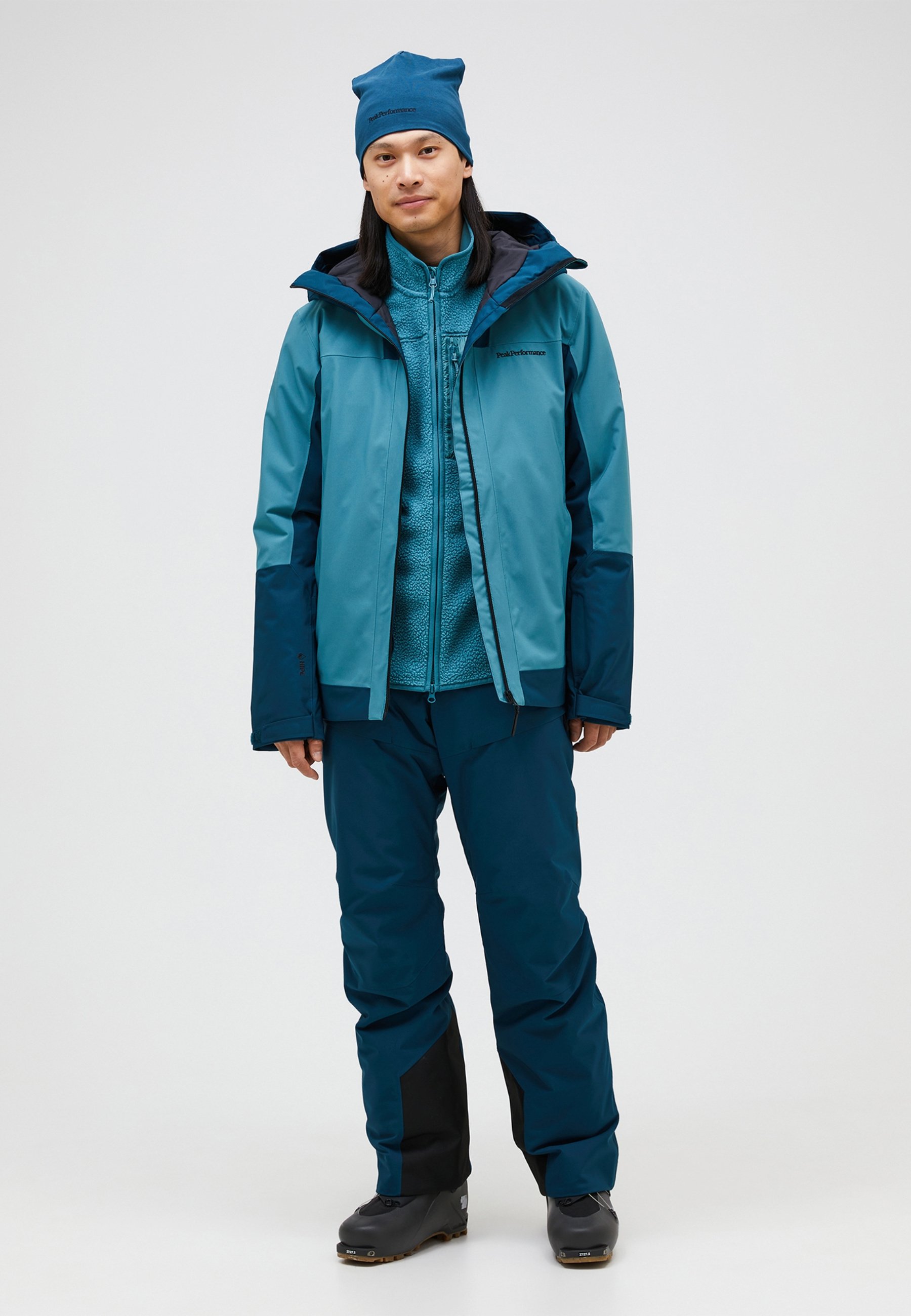 Peak Performance M RIDER - Snowboard jacket - petrol/teal - Zalando