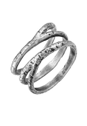 COMES AROUND GOES AROUND - Ring - silber