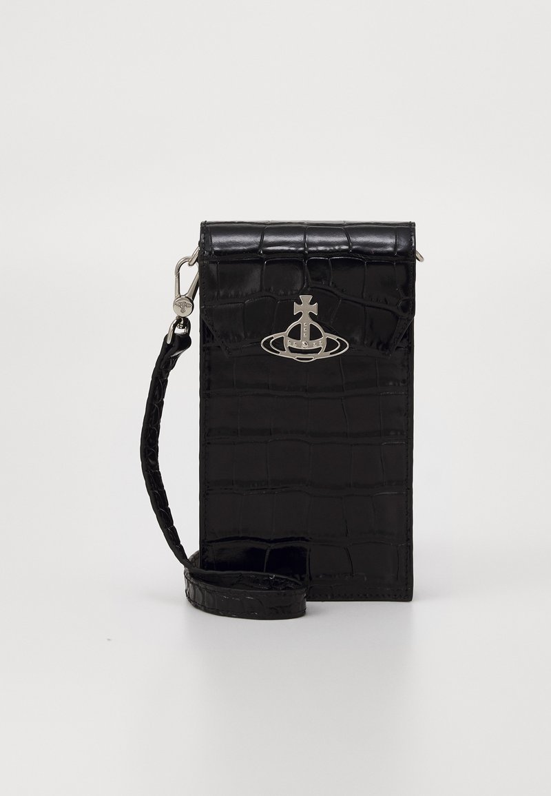 Vivienne Westwood PHONE BAG UNISEX - Telefonveske - black