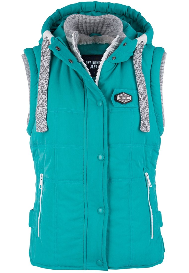 Dry Laundry Bodywarmer turquoise