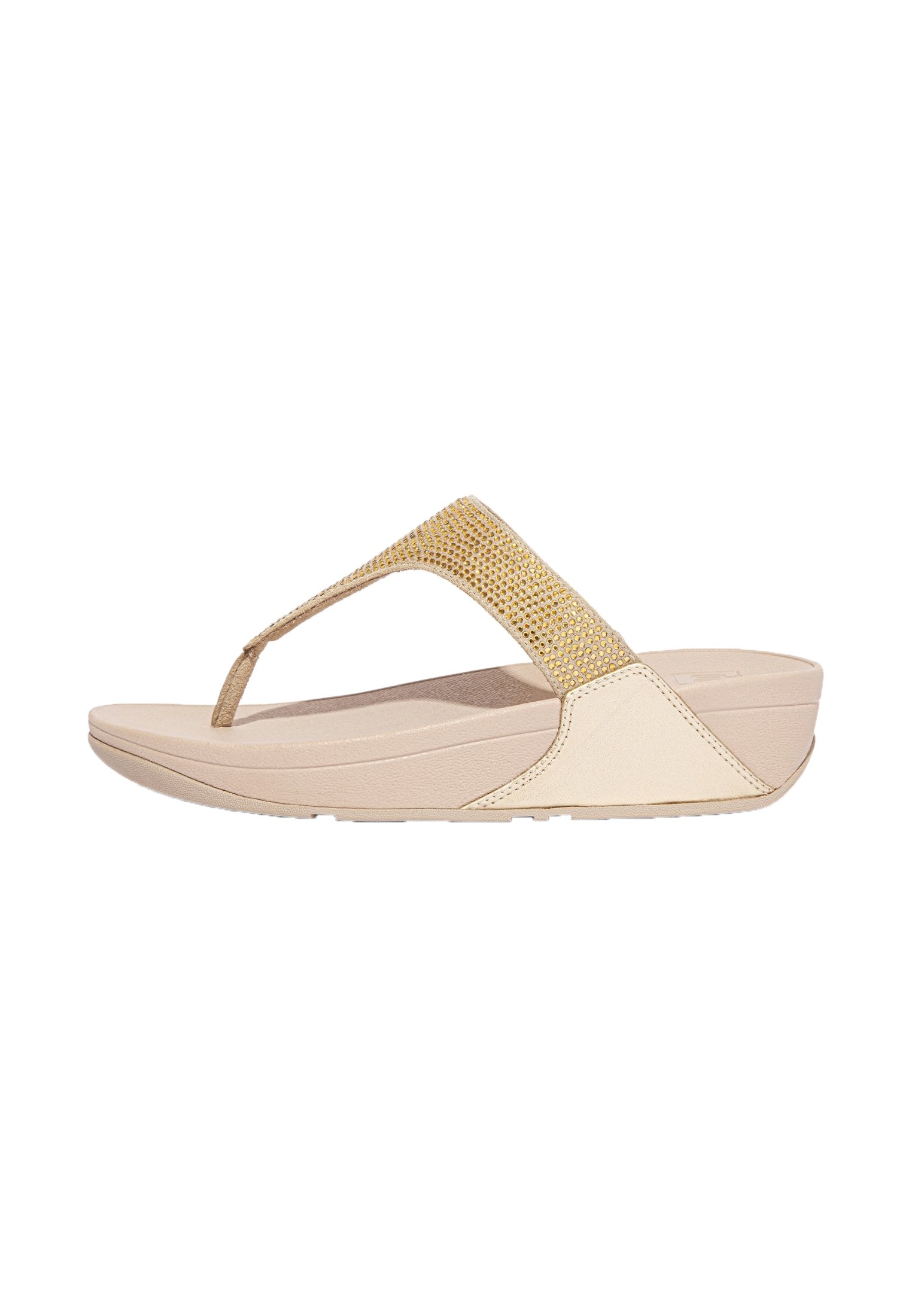FitFlop SPARKLE - Sandalias de dedo - beige - Zalando.es