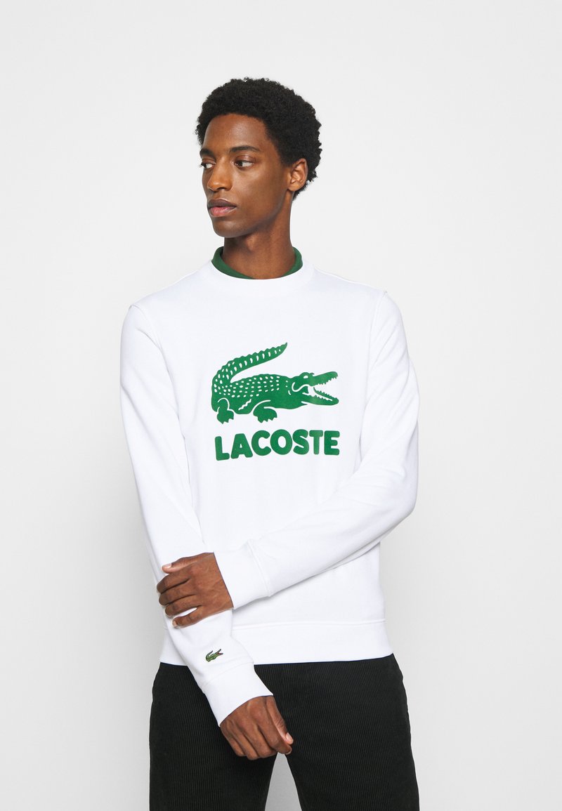 Lacoste Sweater - weiß/wit - Zalando.nl