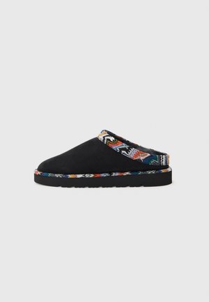 BETH - Pantoffels - black/multi blue