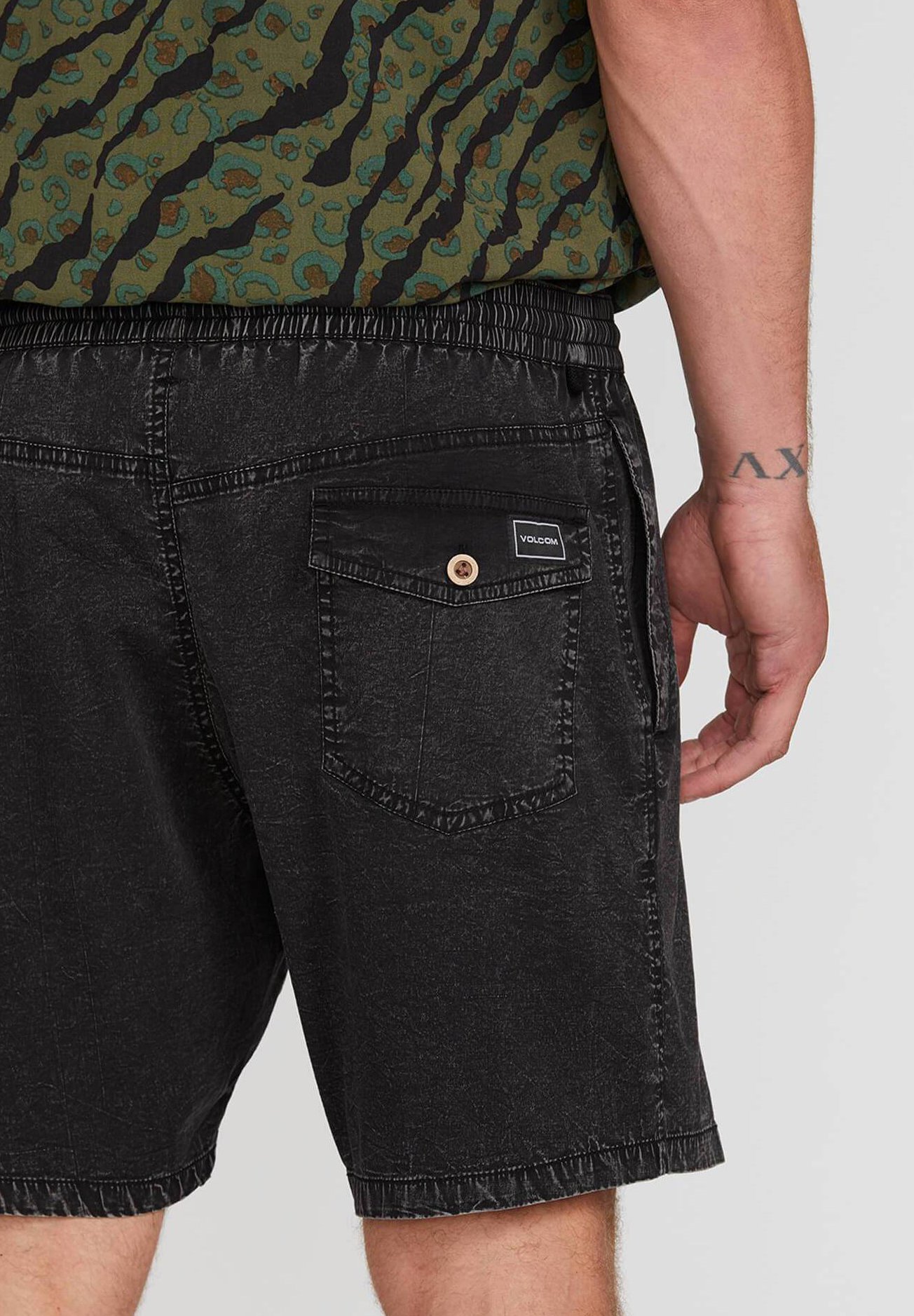 volcom jean shorts