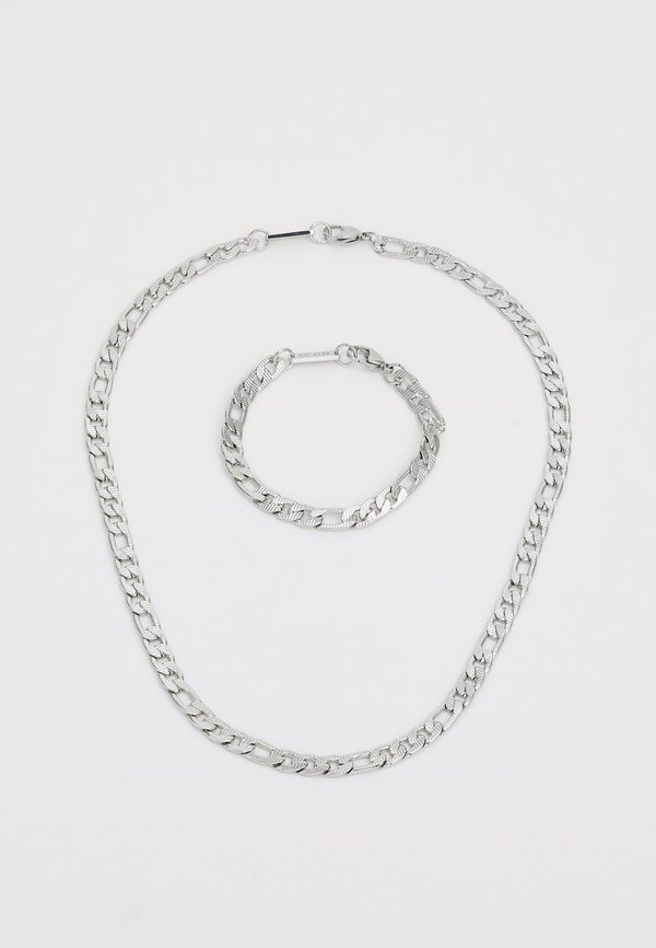 FIGARO CHAIN BRACELET AND NECKLACE GIFT UNISEX SET - Bracelet