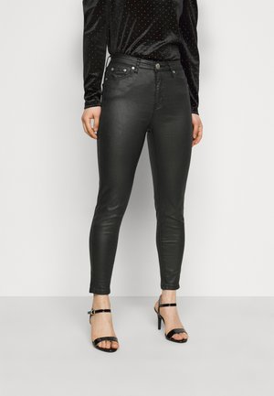 LADIES - Calças de ganga de corte skinny - black