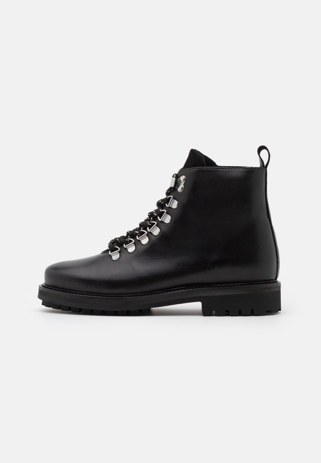 PSSANARA BOOT - Lace-up ankle boots - black