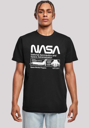 Print T-shirt - black