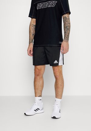 Urheilushortsit - black/white
