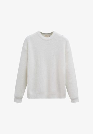 FRILIVIN COL ROND - Pullover - blanc