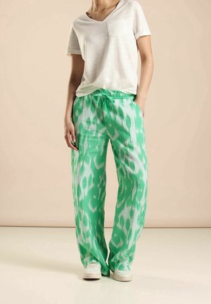 Street One, Pantalon classique - green