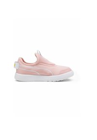 Puma COURTFLEX V3 - Tenisky - peach smoothie-icy blue