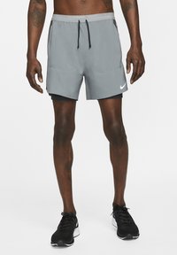 STRIDE - Calções desportivos - smoke grey dark smoke grey black