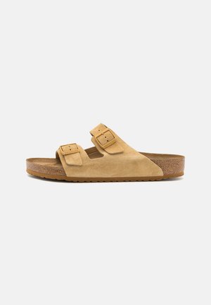 BOSTON UNISEX - Páskové sandály  - black