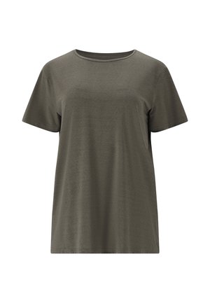 Athlecia, LIZZY SLUB - Sport T-Shirt - gunmetal