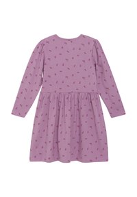 Minymo LONG SLEEVES ALL OVER PRINT - Jerseykleid - mauve orchid