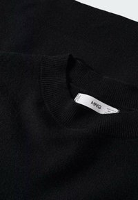 Mango Strickpullover - black