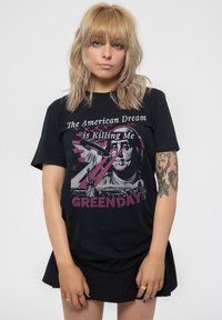 Paradiso Clothing GREEN DAY AMERICAN DREAM UNISEX - Print T-shirt - black