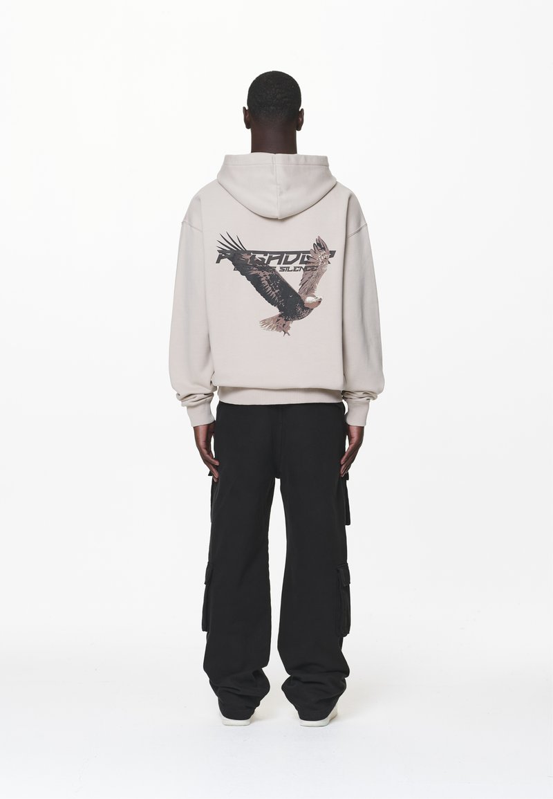 Pegador FENTON OVERSIZED HOODIE - Hoodie - washed dust cream