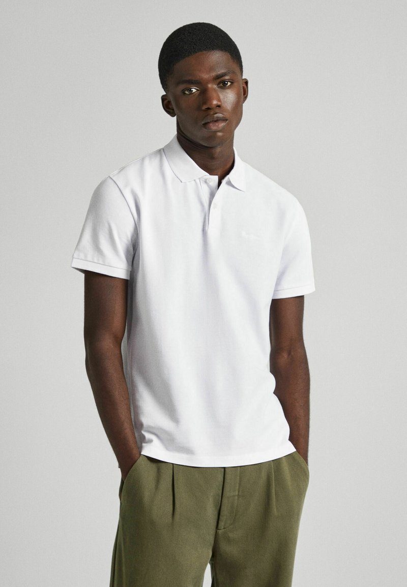 Pepe Jeans - NEW OLIVER  - Poloshirts - white, Forstør