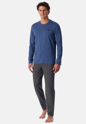 Schiesser, 955 NIGHTWEAR SET - Nachtwäsche Set - dunkelgrau-gem