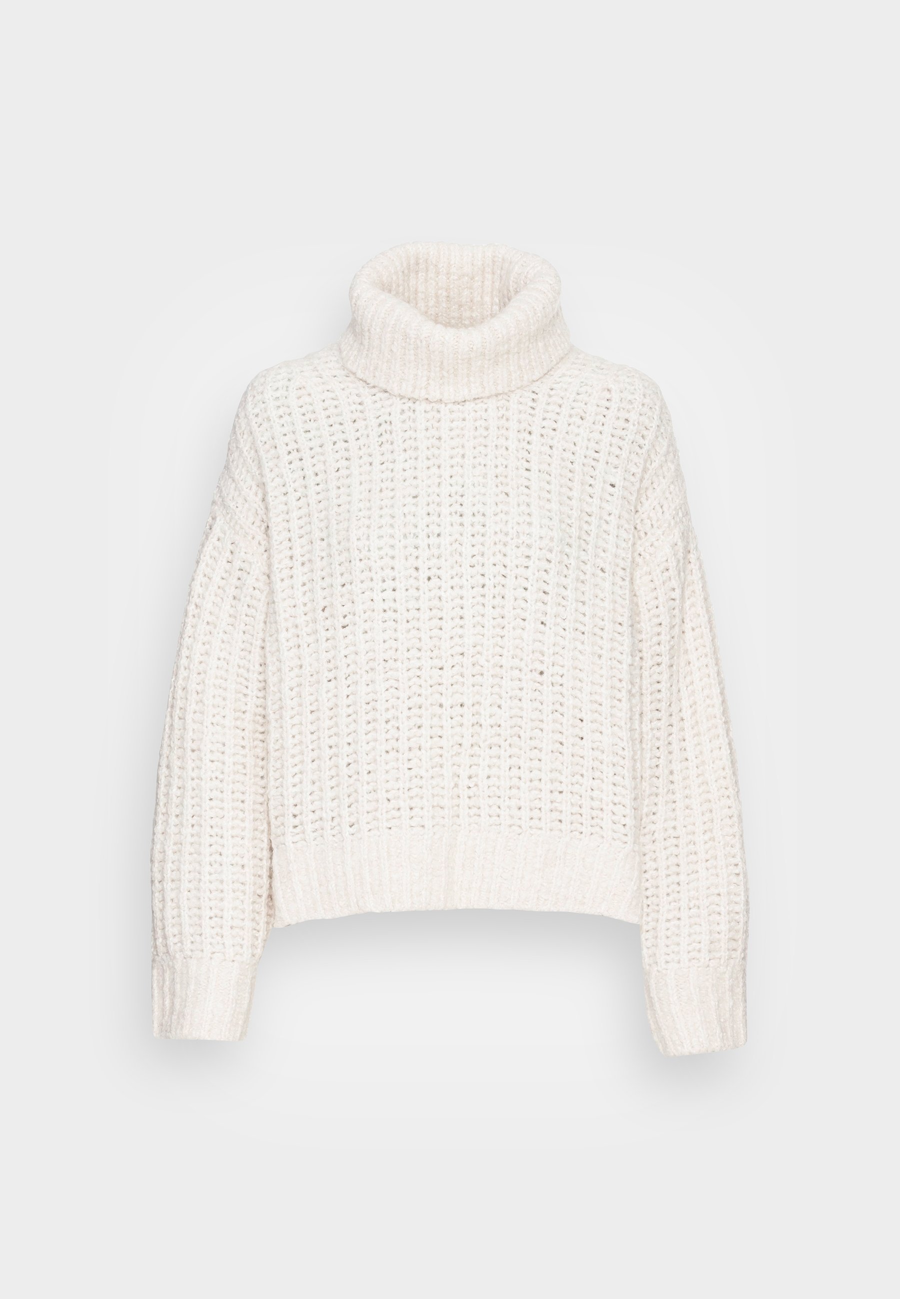 Weekday Tune Turtleneck Jumper Off, Women's, Size: XL, White