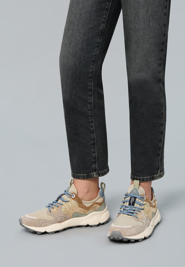 FLOWER MOUNTAIN - Sneaker low - taupe light beige