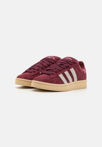 adidas Originals CAMPUS 00S W - Skatová obuv - shadow red/off white/preloved crimson