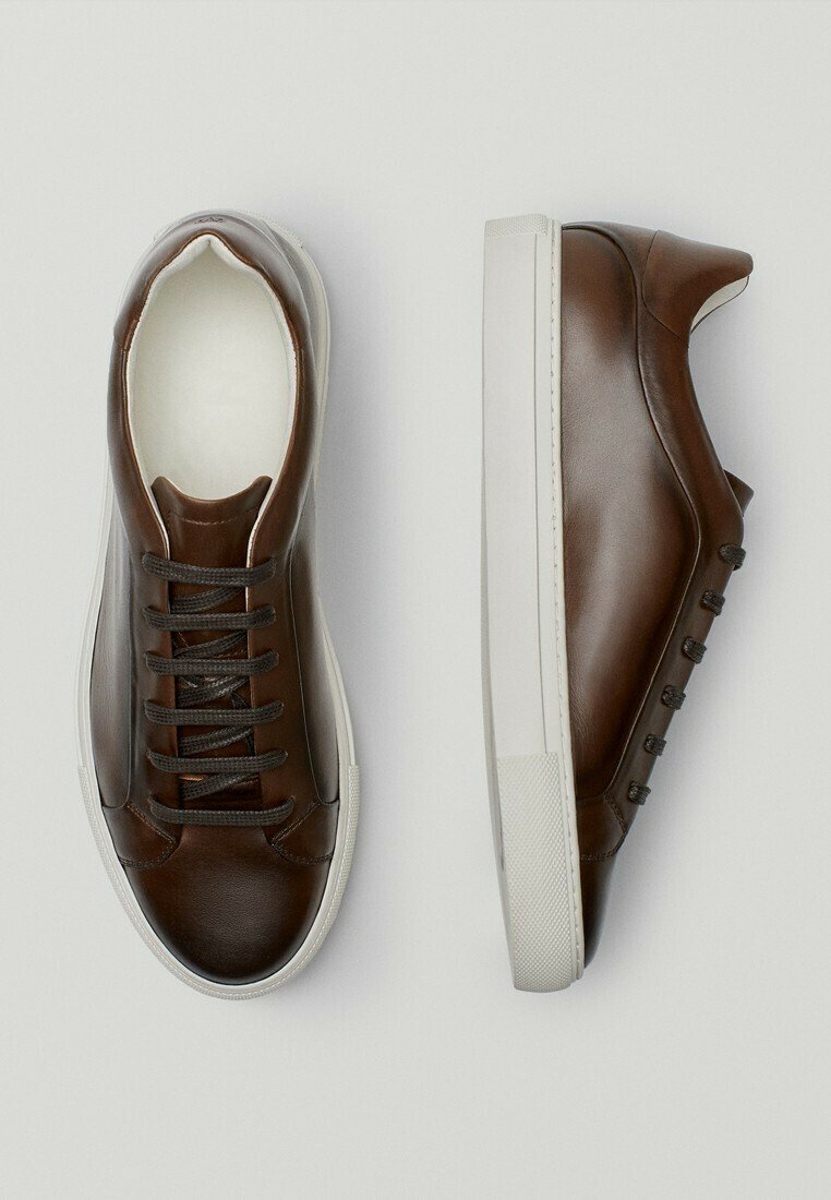 Massimo Dutti Sneakers laag - brown/Bruin - Zalando.be