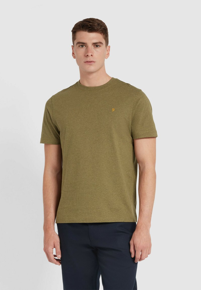Farah DANNY  - T-shirt basic - farah khaki marl