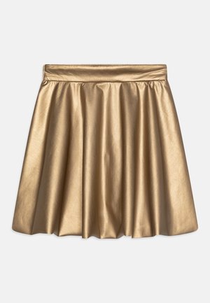 GIRLS SKIRT - Pleated skirt - gold