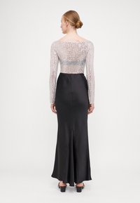 Gina Tricot Tall SKIRT - Maxirok - black