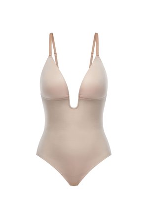 Spanx SUIT YOUR FANCY LOW BACK THONG BODYSUIT - Body - champagne beige